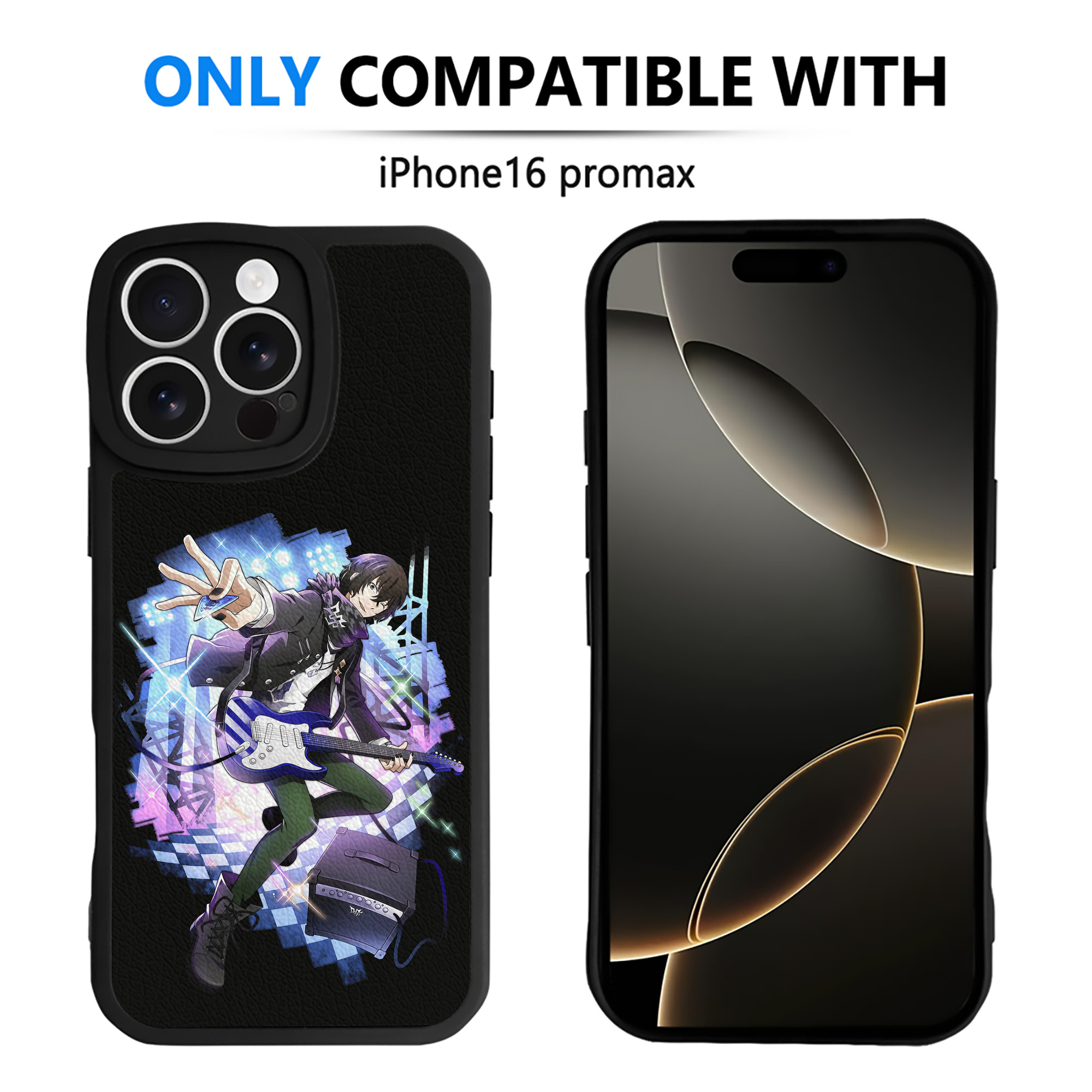 （画像用） 文豪ストレイドッグス Bungo Stray Dogs 【iPhone 16シリーズ対応】シリコンスマホケース（レザー調） 材質：シリコン